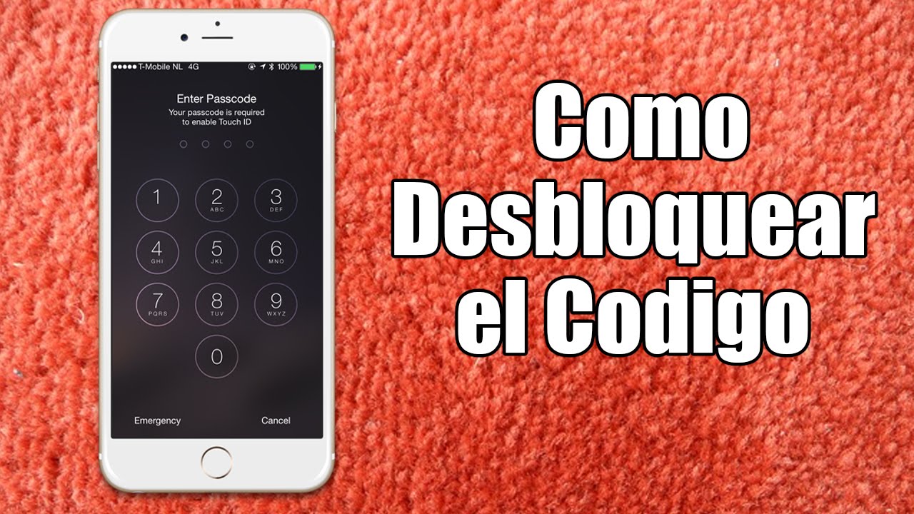 Cómo desbloquear un iPhone bloqueado