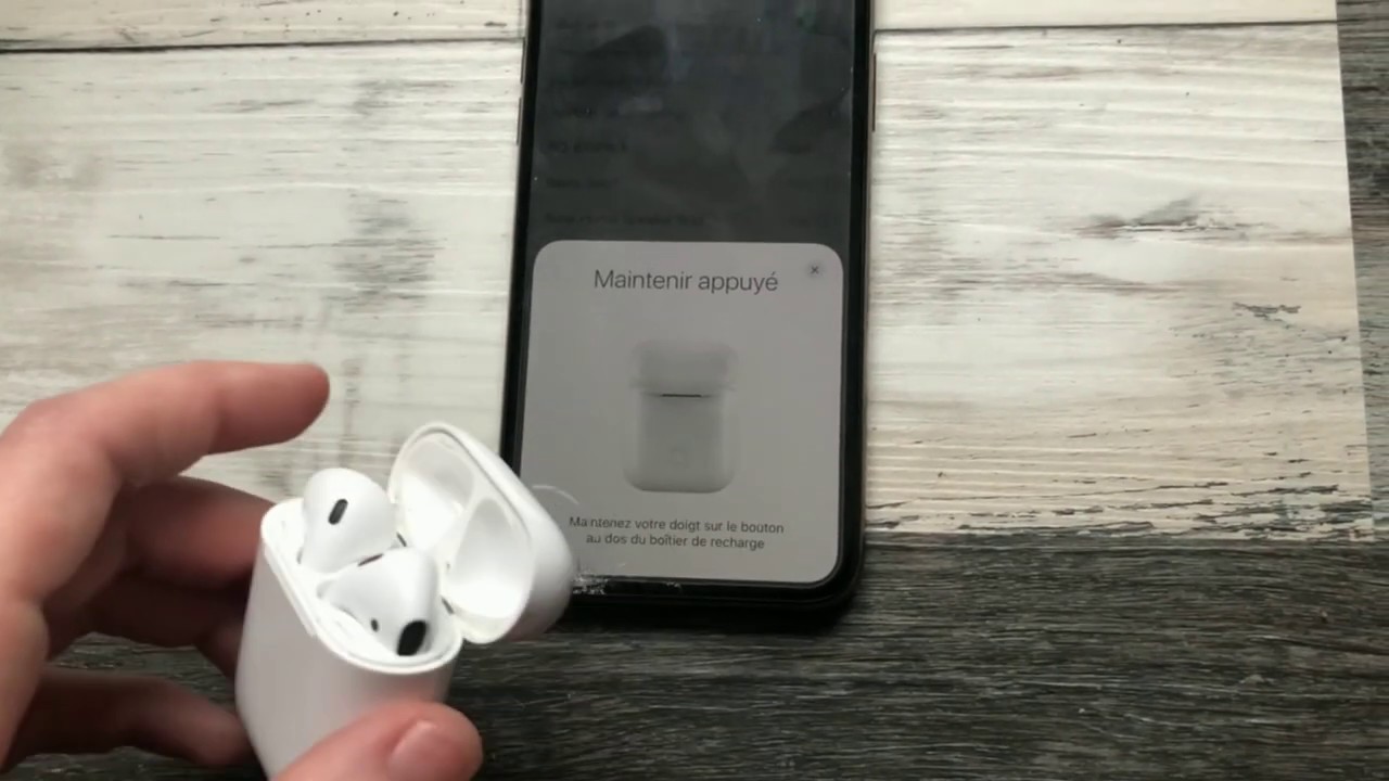 Comment réinitialiser les AirPods?