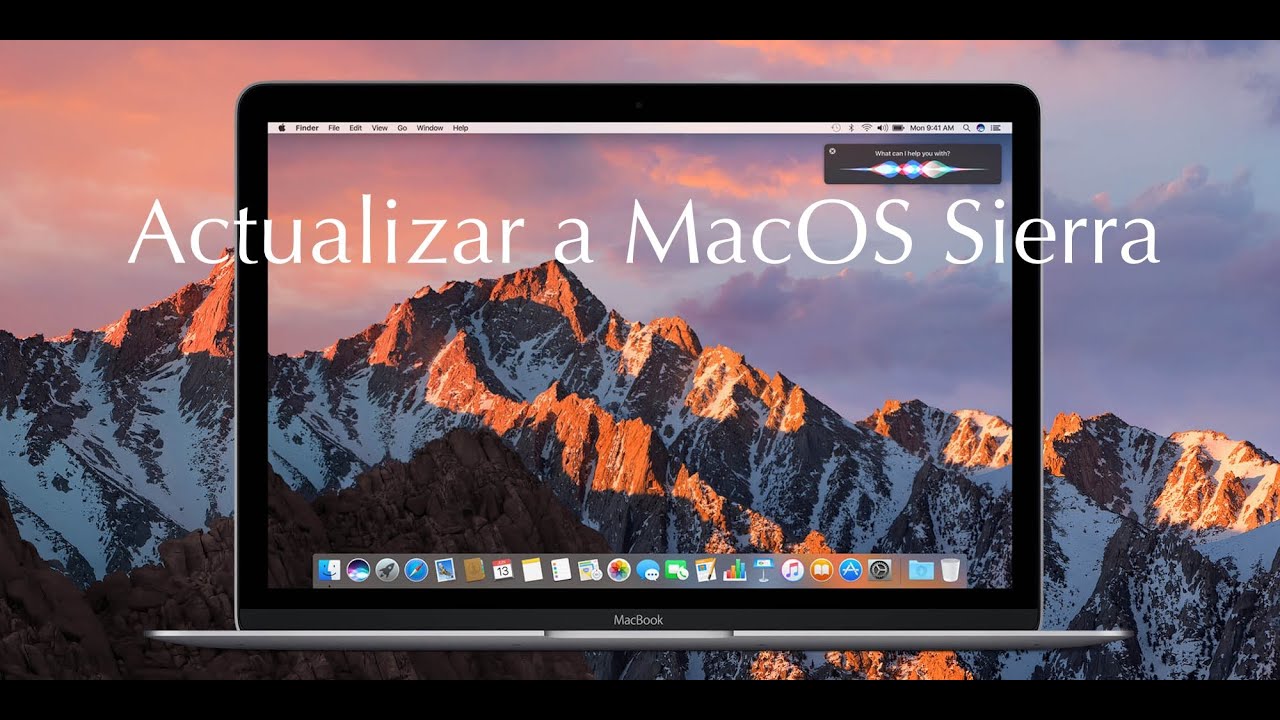 Cómo actualizar Mac