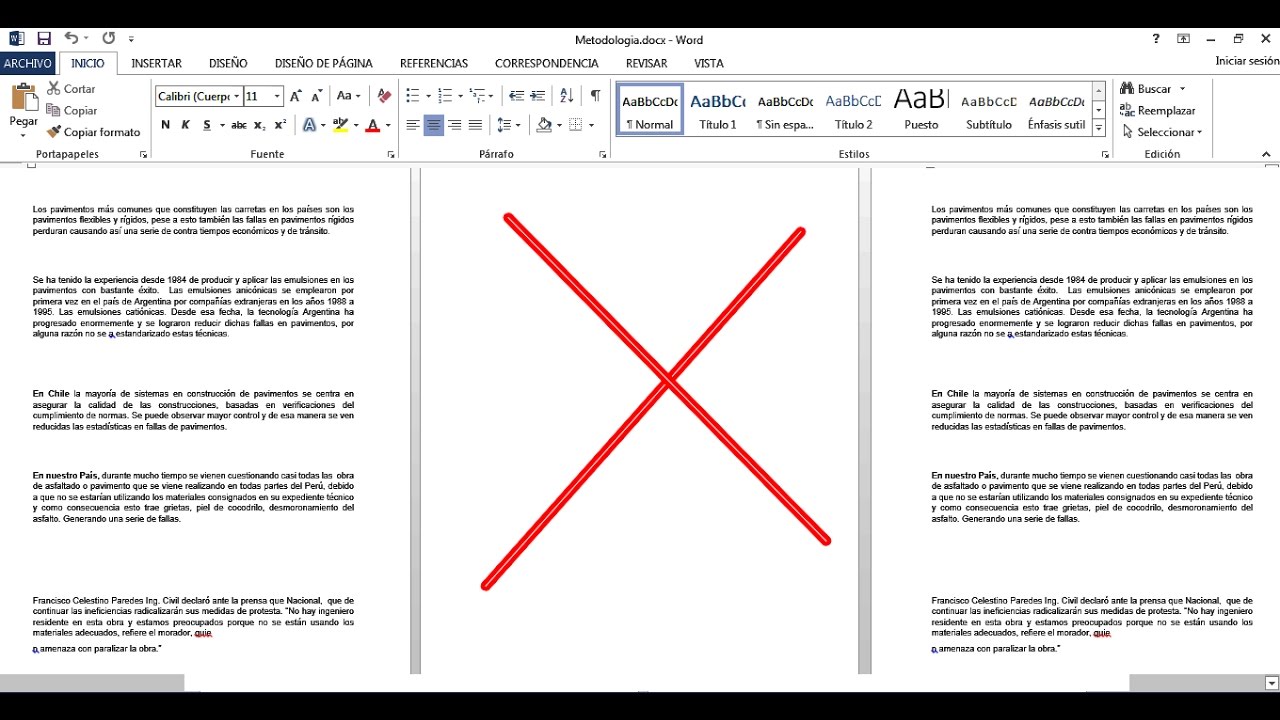 Cómo eliminar una página en Word