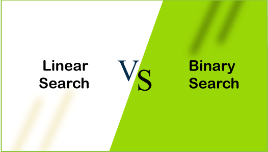 Difference between linear search and binary search