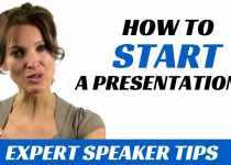How to start a presentation