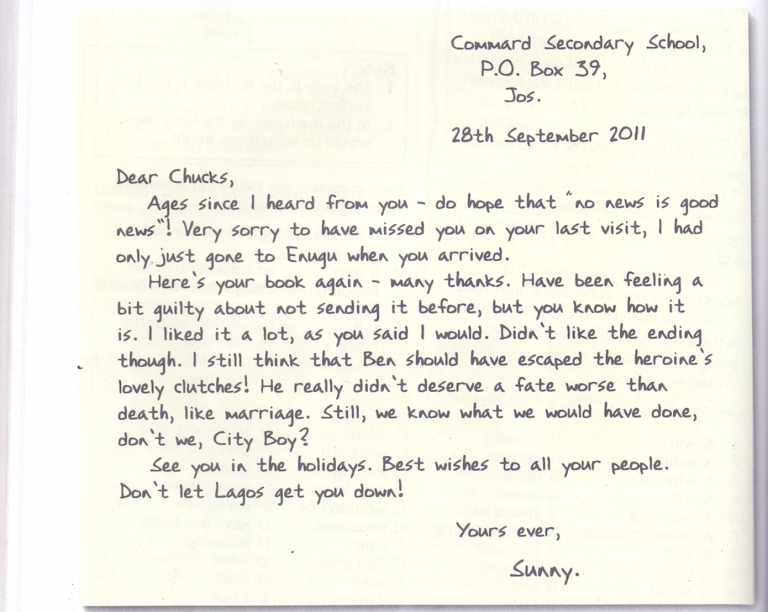 How To Write Informal Letter Smartest Computing