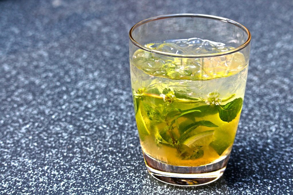 green tea shot recipe