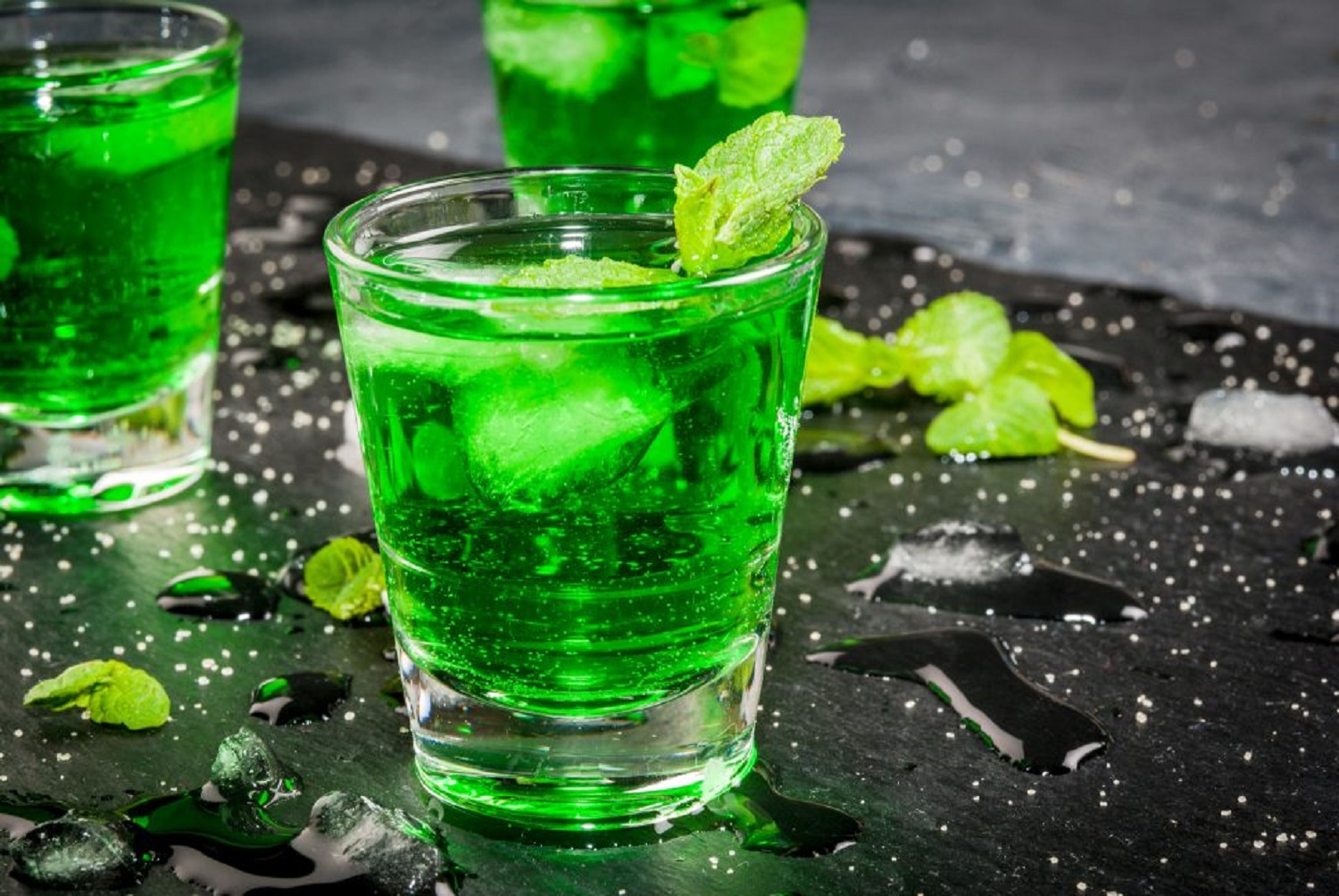 green tea shot recipe