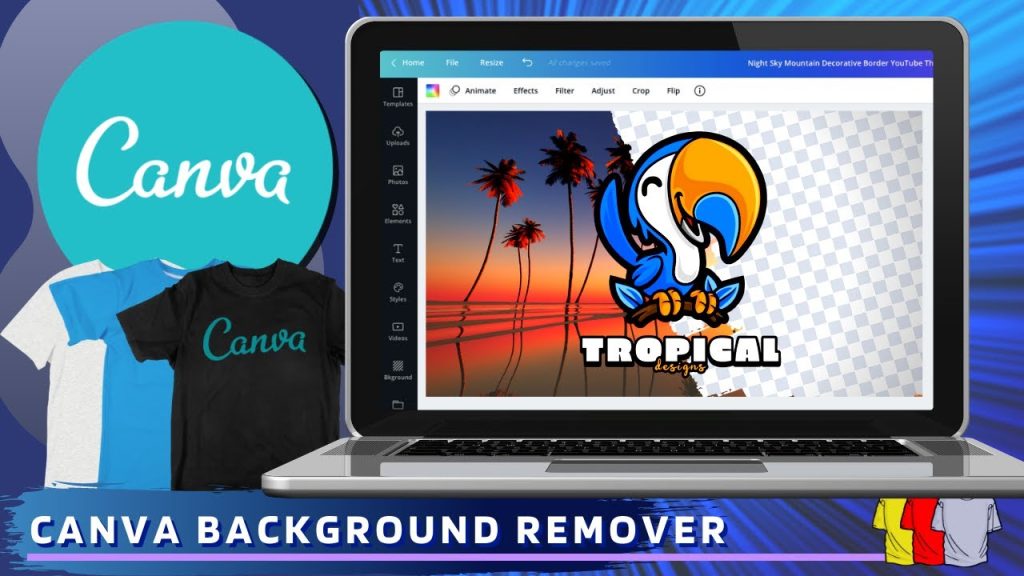 how to remove background in canva