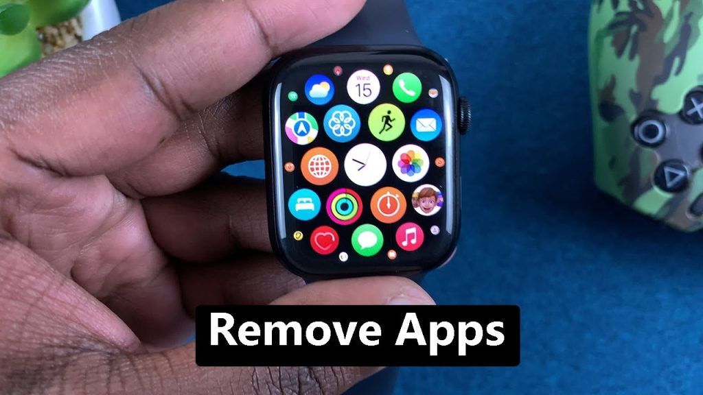 how to remove apps from apple watch