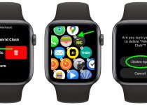 how to remove apps from apple watch