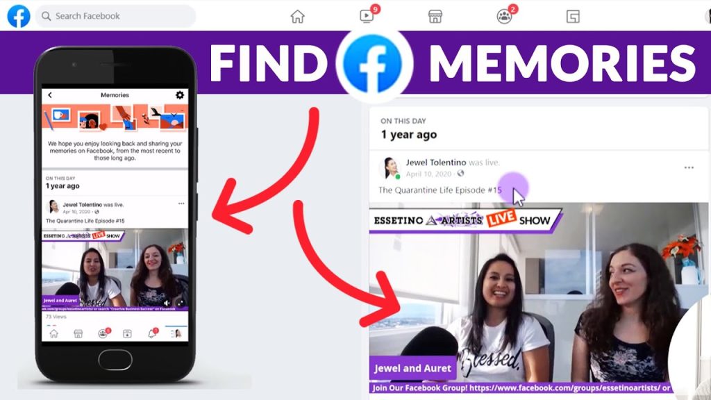 how to find memories on facebook