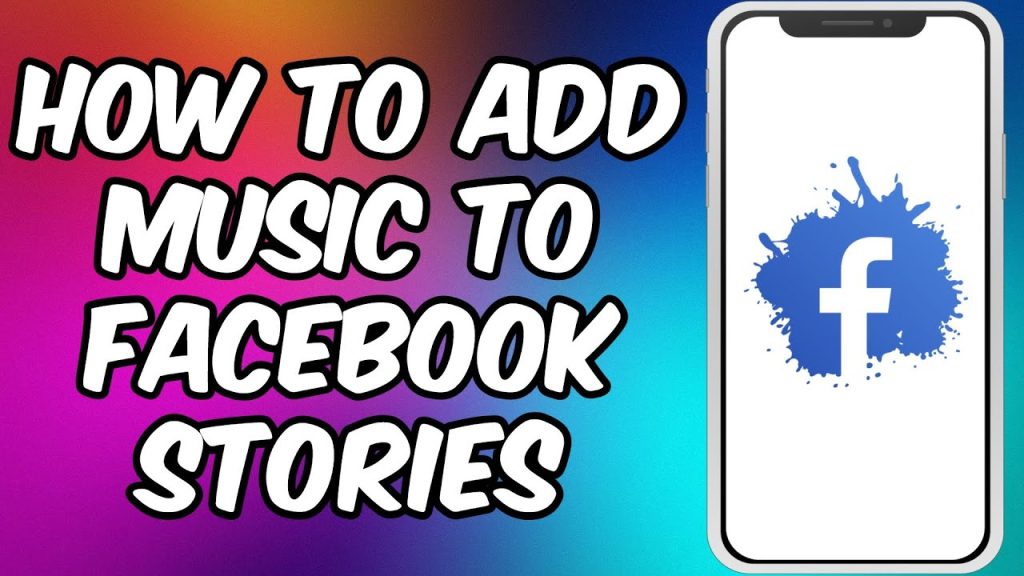 how to add music to facebook story