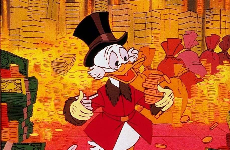 Scrooge McDuck is the well known character from duck donalds series
