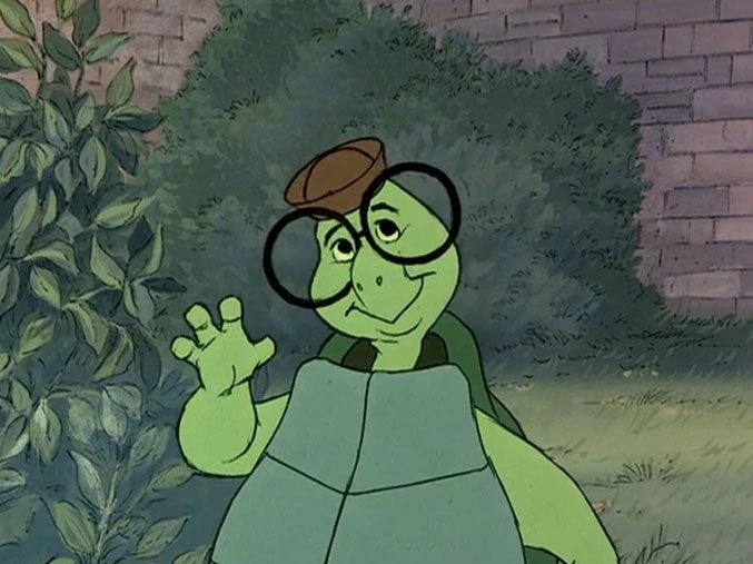 Toby Turtle is one of the cutest characters from disney