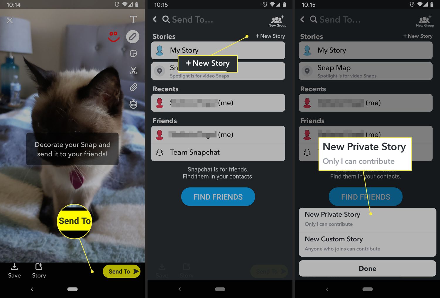 how-to-post-a-private-story-on-snapchat-in-2-simple-ways-smartest-computing